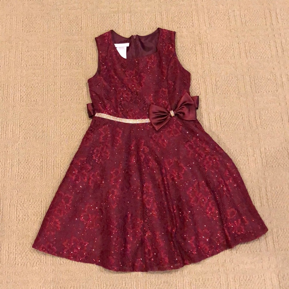 Red dress-like new!